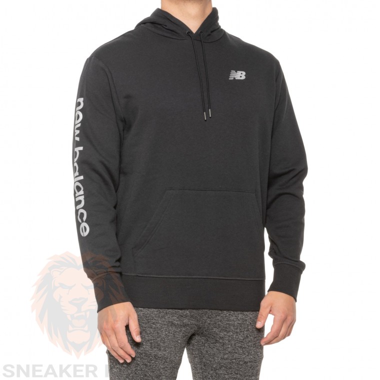 Худі New Balance Essentials metallic logo hood